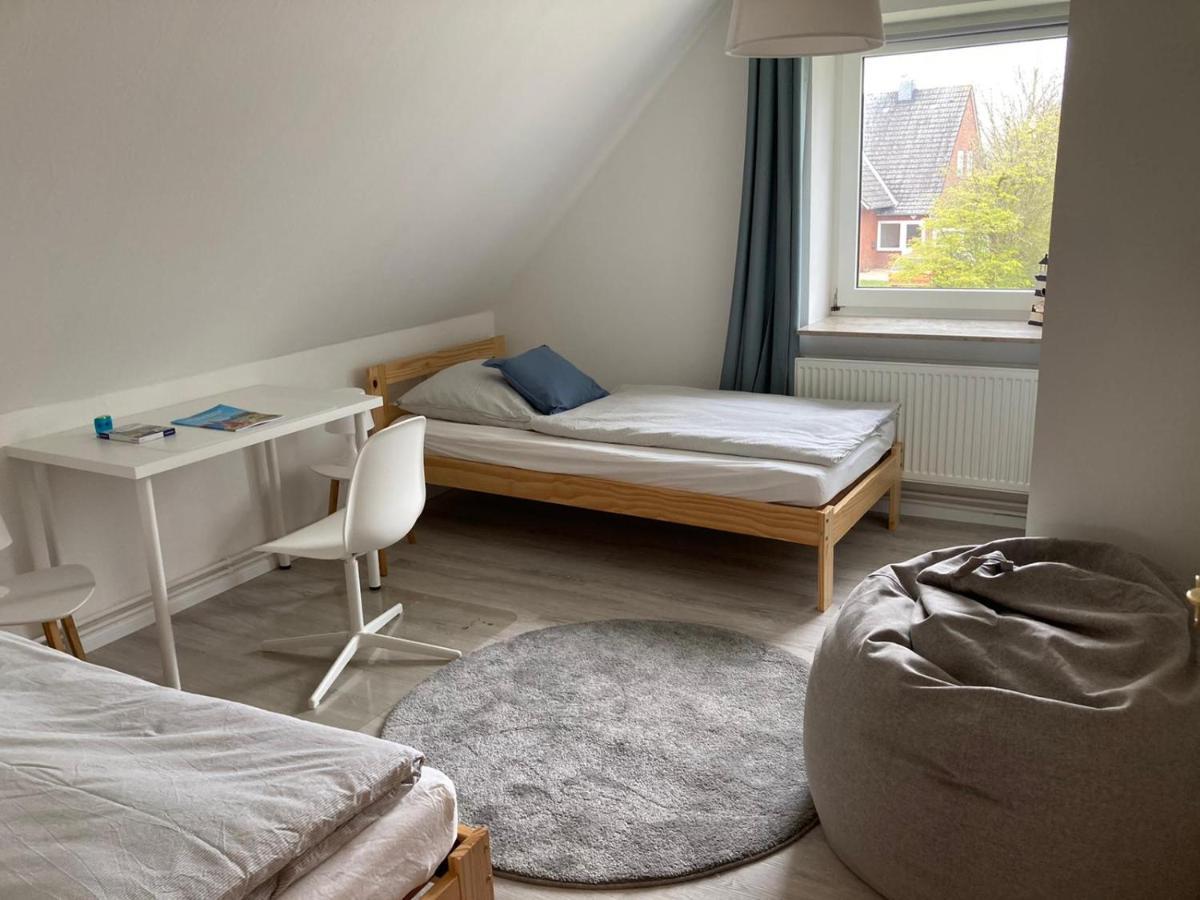 Ferienhaus Tidenkieker Nordstrand Esterno foto